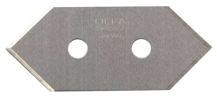 Лезвия OLFA для ножа MC-45/2B, 20(14)х49х0,3мм, 5шт OL-MCB-1 купить в Муравленко