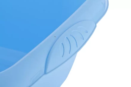 Таз пластмассовый квадратный 12л, голубой ТМ Elfe 92985 купить в Муравленко