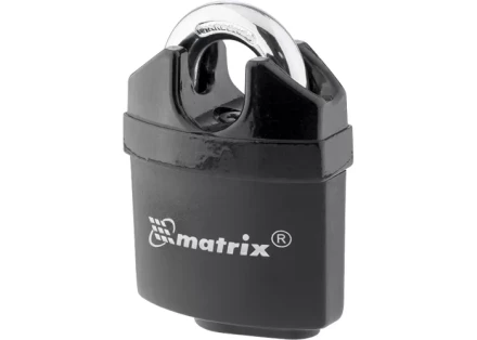 Замок навесной всепогодный усиленный 50 мм MATRIX 91812 купить в Муравленко