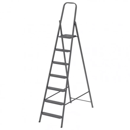 Стремянка 7 ступени компактная стальная Россия Сибртех 97947 купить в Муравленко