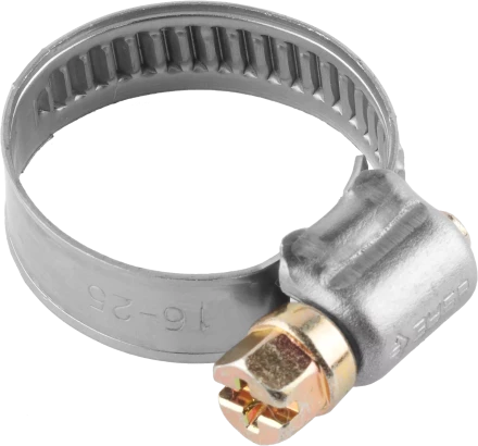 Хомуты нержавеющие с накатной лентой 9 мм коробка серия ПРОФЕССИОНАЛ купить в Муравленко