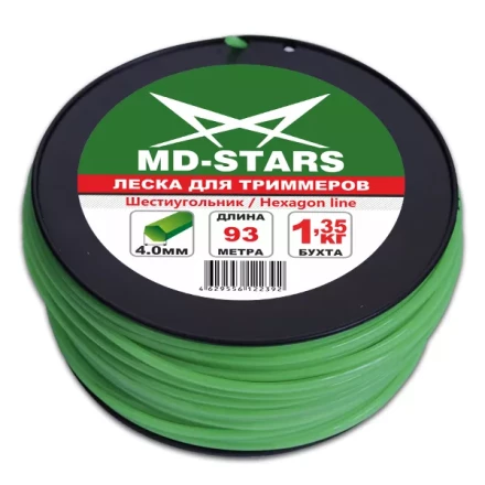 Леска для триммера HEXAGON LINE (шестиугольник) катушка 2,65ММХ213М купить в Муравленко