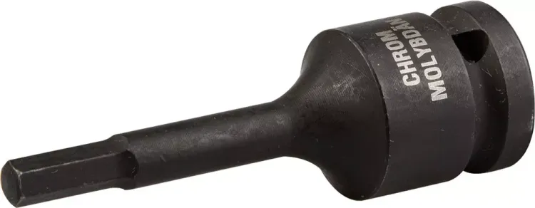 Торцовая головка KRAFTOOL "INDUSTRIE QUALITAT" ударная (1/2"), HEX, Cr-Mo, фосфатированная, H7 27950-07 купить в Муравленко