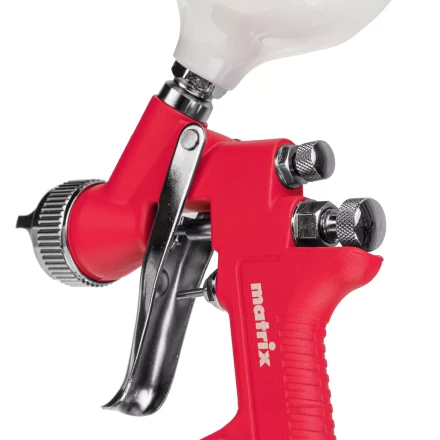 Краскораспылитель HP пневмат. с верхним бачком V= 0,6 л, сопло диаметром 1.7 мм// Matrix 57321 купить в Муравленко