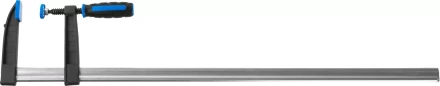 Струбцина ЗУБР "ПРОФЕССИОНАЛ", тип "F", двухкомпонентная ручка, стальная закаленная рейка, 120х800мм 32155-120-800 купить в Муравленко