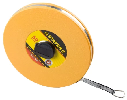 Мерная лента STAYER &quot;MASTER&quot; F-50, фиберглассовое двустороннее полотно, 50м 3415-50_z01 купить в Муравленко