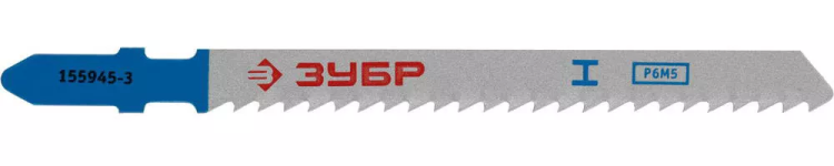 Полотна ЗУБР "ЭКСПЕРТ", T127D, для эл/лобзика, HSS, по алюминию, мягкому металлу, EU-хвостовик, шаг 3мм, 75мм, 3шт 155945-3 купить в Муравленко