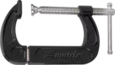 Струбцина G-образная, многоразмерная, поступенчатая регулировка, 3&quot;-6&quot; MATRIX PROFESSIONAL 20612 купить в Муравленко