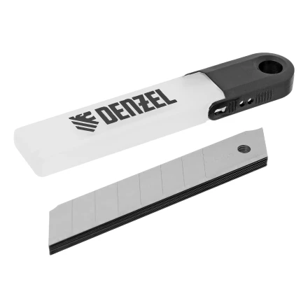 Лезвия, 18 мм, сталь SK5 - 0,5 мм, 10 штук// Denzel 79303 купить в Муравленко