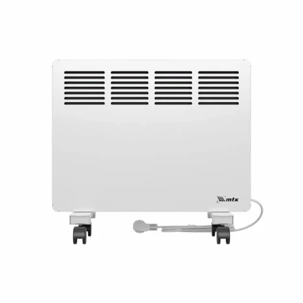 Конвектор электрический КМ-1000.1, 230 В, 1000 Вт, X-образный нагреватель, колеса, термостат // MTX 98124 купить в Муравленко