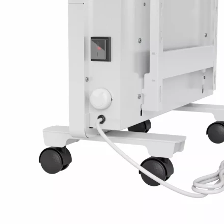 Конвектор электрический КМ-1000.1, 230 В, 1000 Вт, X-образный нагреватель, колеса, термостат // MTX 98124 купить в Муравленко