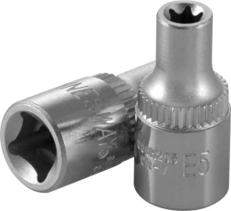 Торцевая головка 1/4"DR внешний TORX Е-6 S06H206 Jonnesway 49700