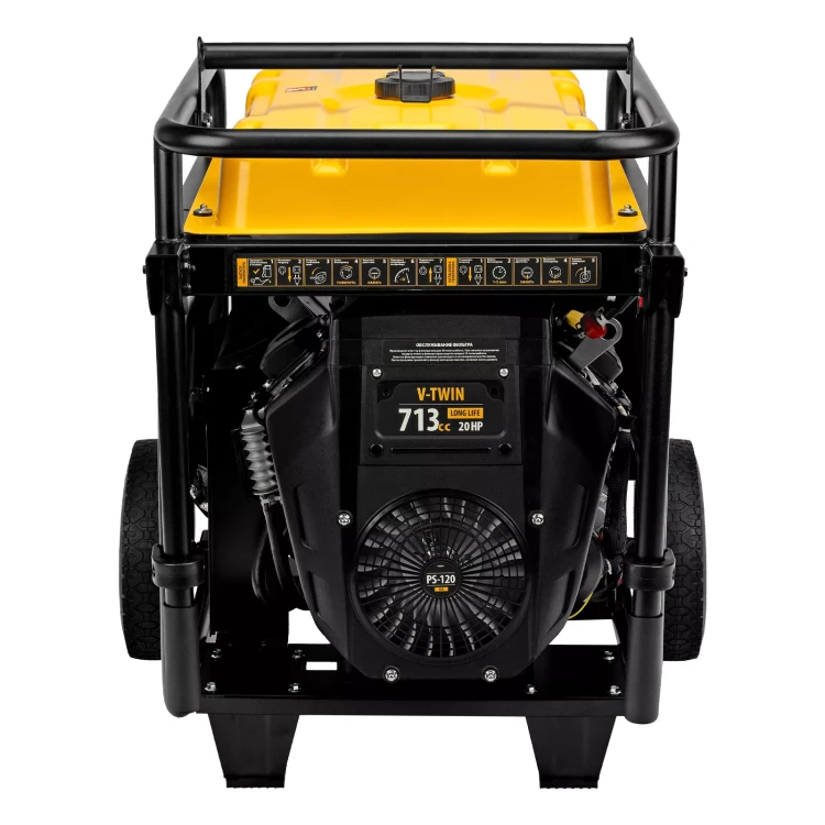 Генератор бензиновый Denzel PS-120EA, 12 кВт,230 В, 40л, разъём ATS,эл.старт купить в Муравленко