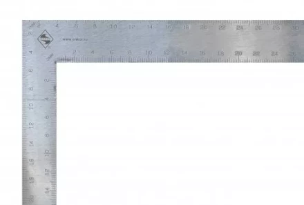 Угольник плоский 300х200мм шкала 2мм Энкор 10869 купить в Муравленко