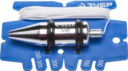 Отвес ЗУБР &quot;ЭКСПЕРТ&quot; строительный со шнуром и безопасным наконечником, 150 г 06347-15_z01 купить в Муравленко