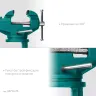 Тиски KRAFTOOL MINI настольные 32713-75 купить в Муравленко
