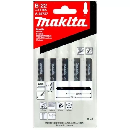 Пилки для лобзика Makita B-22 A-85737 купить в Муравленко