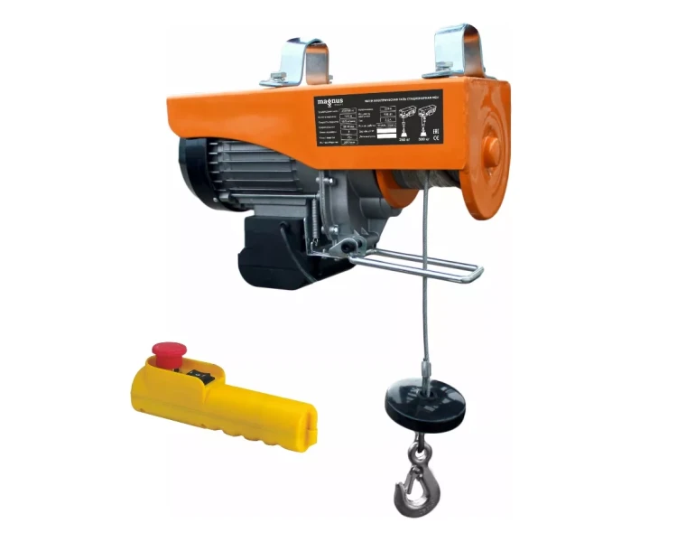 Мини электрическая таль стационарная Magnus-Profi MEH, 250/500 кг, 6/12 м, 220В купить в Муравленко