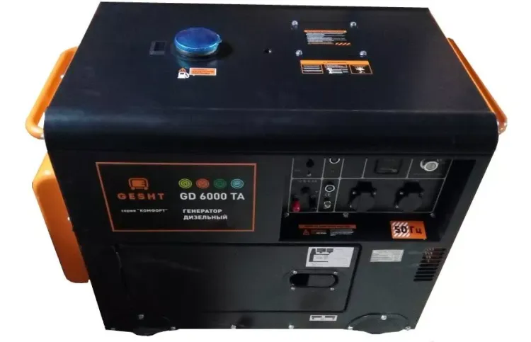 Дизельный генератор Gesht GD6000TA купить в Муравленко