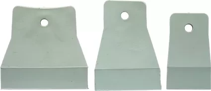 Набор шпателей 40-60-80 мм белая резина 3 шт  СИБРТЕХ/ Россия 85803 купить в Муравленко