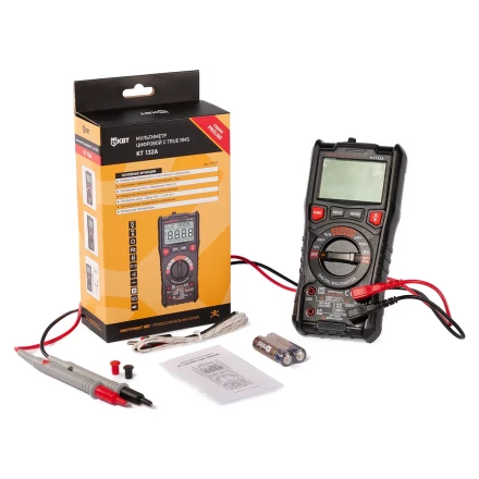 Мультиметр цифровой КВТ KT 132А с True RMS (91917) купить в Муравленко