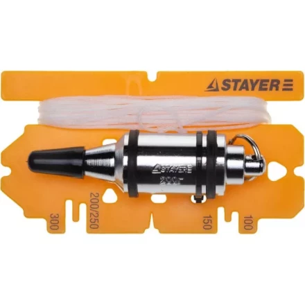 Отвес STAYER &quot;PROFI&quot; строительный со шнуром, с противоударными ободками, 600 г 06352-60 купить в Муравленко