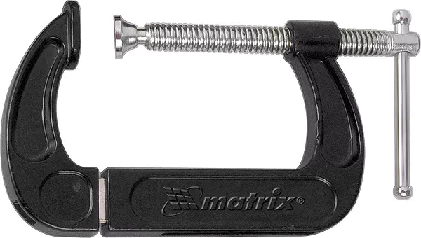 Струбцина G-образная, многоразмерная, поступенчатая регулировка, 4"-7" MATRIX PROFESSIONAL 20614 купить в Муравленко