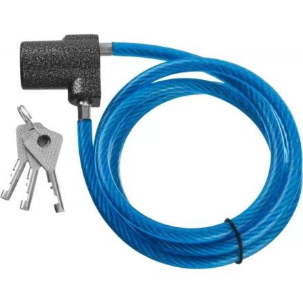 Замок тросовый, длина троса - 1260мм, дисковый механизм секрета, ВС2-6А-02 37220-6-02 купить в Муравленко