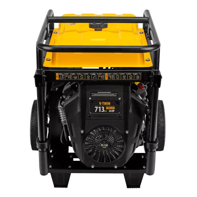 Генератор бензиновый Denzel PS-120EAD-3, 12 кВт,230/400 В, 40л, разъём ATS,перекл.режима,эл.старт купить в Муравленко