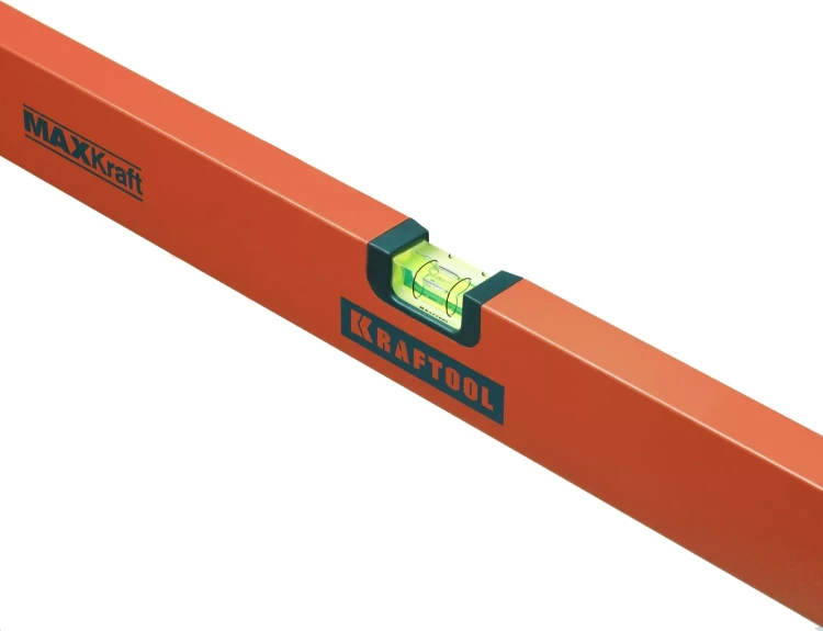 Уровень KRAFTOOL коробчатый усиленный, точность (0,5мм/м), 2 ампулы, 150 см 34577-150 купить в Муравленко
