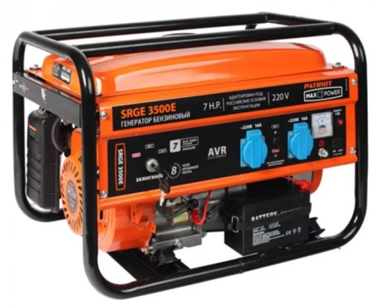 Бензогенератор Patriot Max Power SRGE-3500 E купить в Муравленко