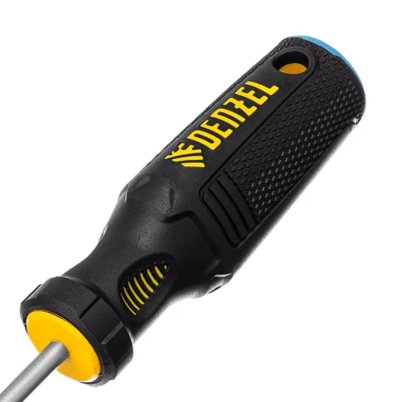 Отвертка, SL5x100 мм, S2, 3к рукоятка Denzel 121967 купить в Муравленко