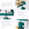 Тиски KRAFTOOL PRECISION шарнирно-поворотные 32711-75 купить в Муравленко