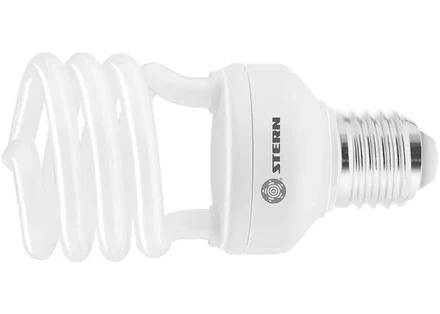 Лампа компактная люминесцентная полуспиральная 15W 4100K E27 8000ч Stern 90912 купить в Муравленко