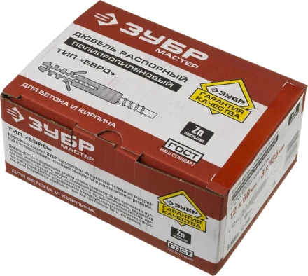 Дюбели ЕВРО с шурупом-кольцом коробка серия МАСТЕР купить в Муравленко