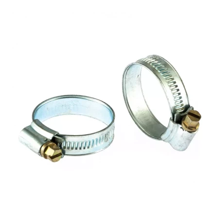 Хомуты металлические червячные 25-38 мм ширина 12 мм английский тип W1 2 шт Сибртех 47668 купить в Муравленко