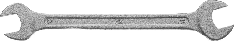 Ключ рожковый гаечный ЗУБР "СТАНДАРТ", оцинкованный, 13х14мм 27115-13-14 купить в Муравленко