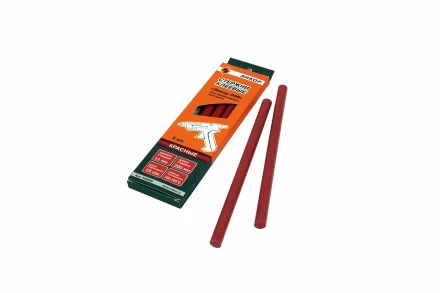 Стержень клеевой 11х200мм ЭНКОР 006 5шт красный 505006 купить в Муравленко