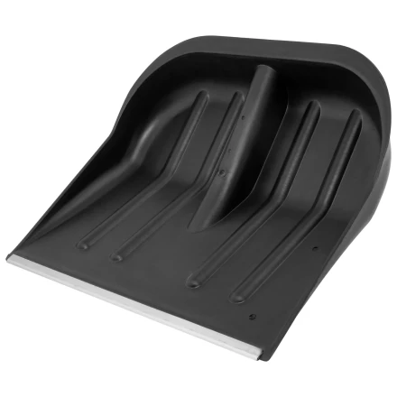 Лопата для уборки снега пластиковая, 465 х 415 мм, без черенка, Россия, Сибртех 614635 купить в Муравленко