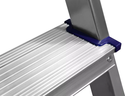 Лестница-стремянка двухсторонняя алюминиевая, СИБИН 38825-02, 2 ступени 38825-02 купить в Муравленко