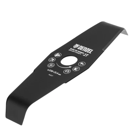 Диск для триммера  мульчирующий, 250 х 25,4 толщина 3 мм, 2 лезвия// Denzel 96327 купить в Муравленко