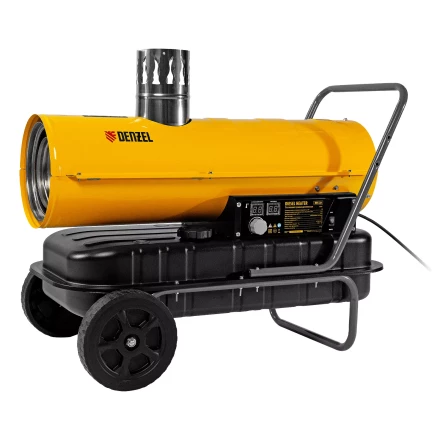 Дизельная тепловая пушка Denzel NHG-20i, 20 кВт, 600 м3/ч, непрямой нагрев, цифровой термостат купить в Муравленко