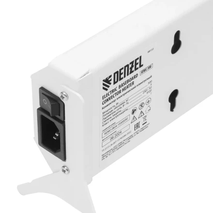 Конвектор электрический плинтусный Denzel ATRIC-300, 230 В, 300 Вт, ТЭН 98133 купить в Муравленко