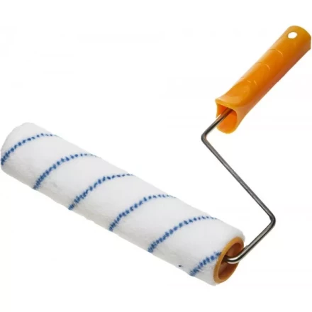 Валик NYLON ПОЛИАМИД малярный в сборе, ворс 6мм, бюгель 6мм, 40х240мм, STAYER Master 03041-24 купить в Муравленко