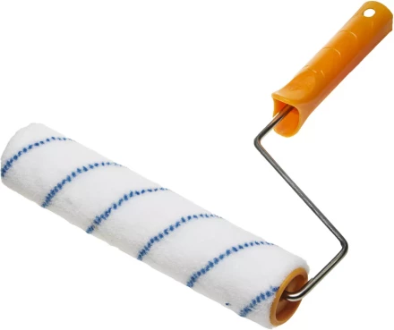 Валик NYLON ПОЛИАМИД малярный в сборе, ворс 6мм, бюгель 6мм, 40х240мм, STAYER Master 03041-24 купить в Муравленко
