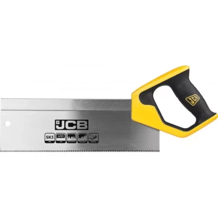Пила JCB для стусла, полотно из стали SK5, 3-х гранные зубья, двухкомпонентная рукоятка, усиленный обушок, 300мм JSW001 купить в Муравленко