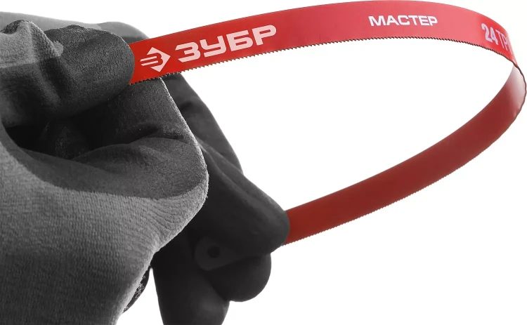 Полотно ЗУБР "МАСТЕР" по металлу 24 TPI  (шаг 1.0мм), Универсальное, 2шт 15853-24-2 купить в Муравленко