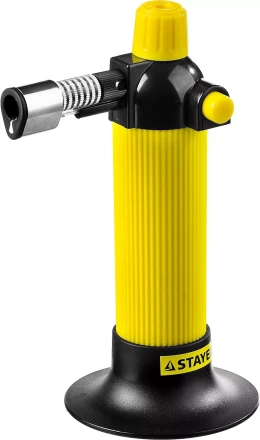 Газовая горелка STAYER &quot;MASTER&quot;, с пьезоподжигом, регулировка пламени, 1000С 55570 купить в Муравленко