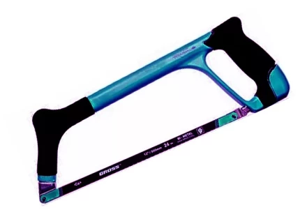 Ножовка по металлу GROSS PIRANHA 300 мм трехкомпонентная металлопластиковая рамка 77602 купить в Муравленко