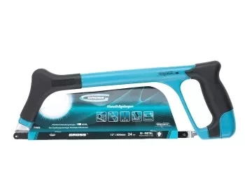 Ножовка по металлу GROSS PIRANHA 300 мм трехкомпонентная металлопластиковая рамка 77602 купить в Муравленко